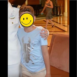 Dressy T-shirt, boy 6-8 y